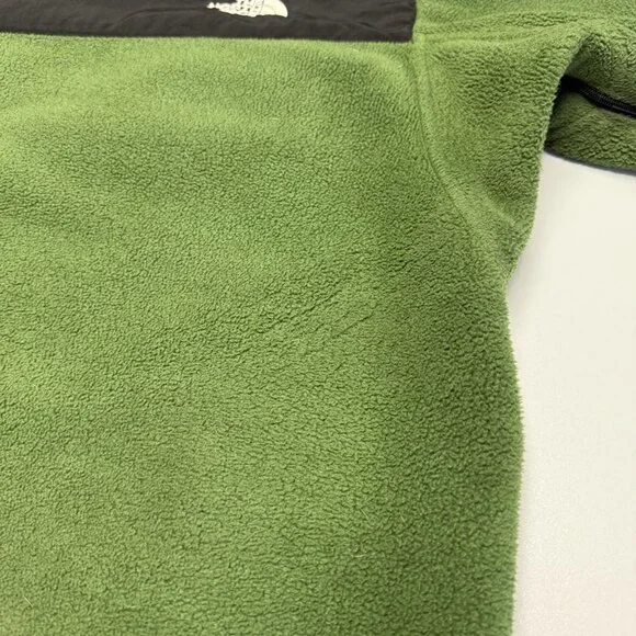 The North Face Denali Jacket Mens XL Green Fleece Outdoors Polartec Recycled - Picture 11 of 16
